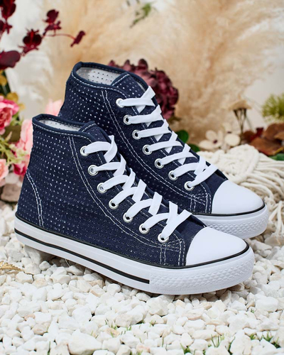 Royalfashion Дамски ажурни кецове Nimm