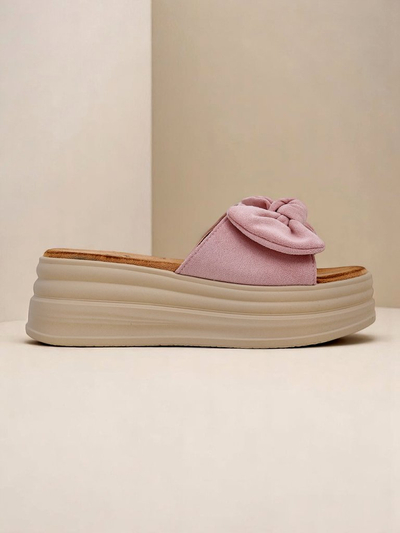 Royalfashion Дамски чехли на платформа Givan