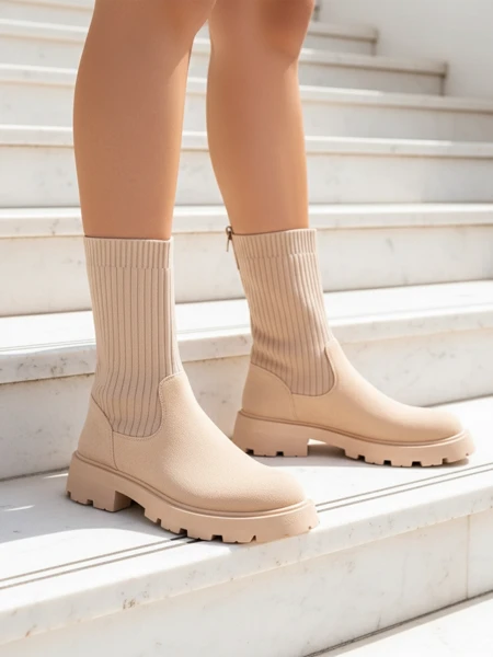 Дамски Ботуши Royalfashion Slip-On Derette