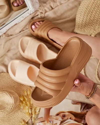 Royalfashion Дамски гумени джапанки Kooli