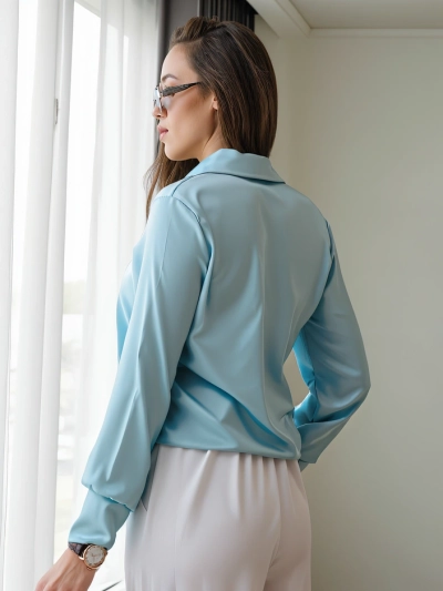 Рокля Royalfashion за жени а'ла сатен