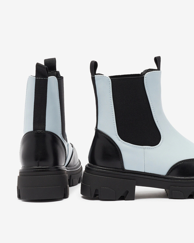 Royalfashion Сини дамски ботуши Userrus