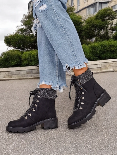 Дамски ботуши Трапер на Royalfashion Sawoli