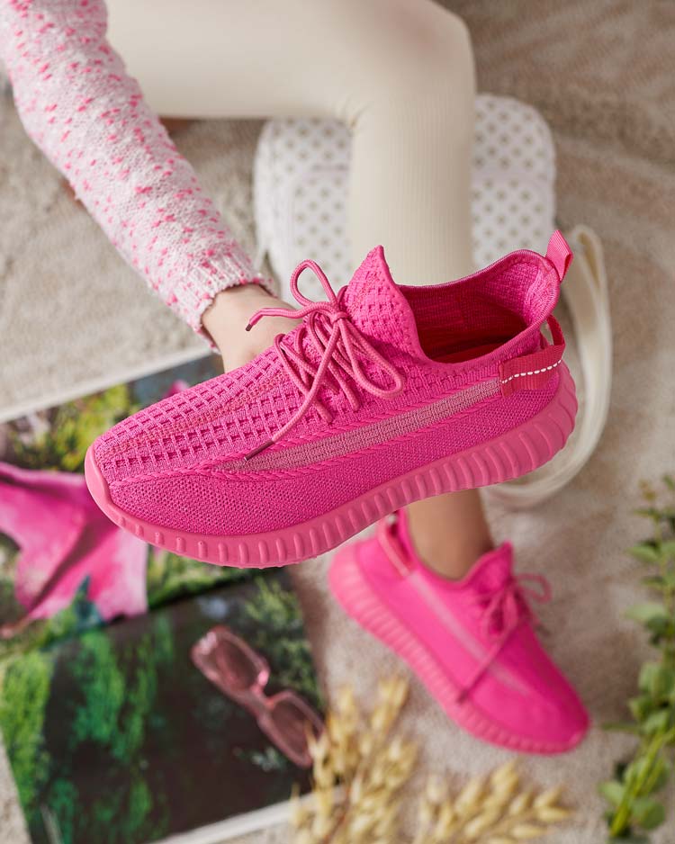 Royalfashion Дамски спортни обувки от плат Affema