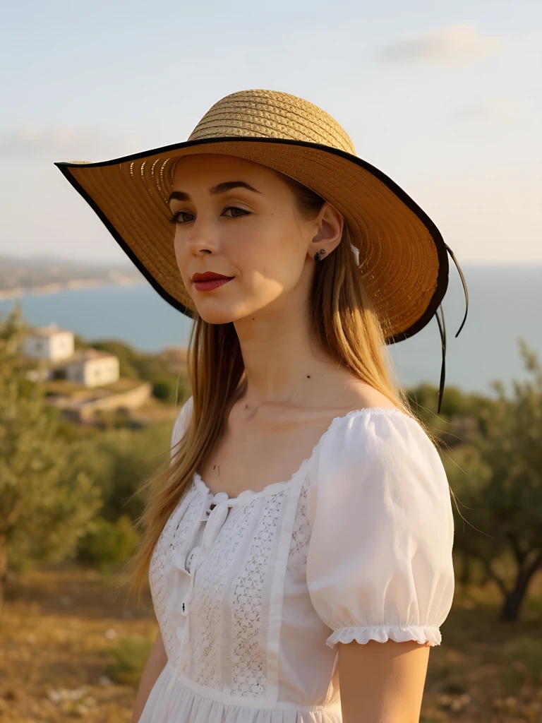 Royalfashion Дамска сламена шапка Fiora