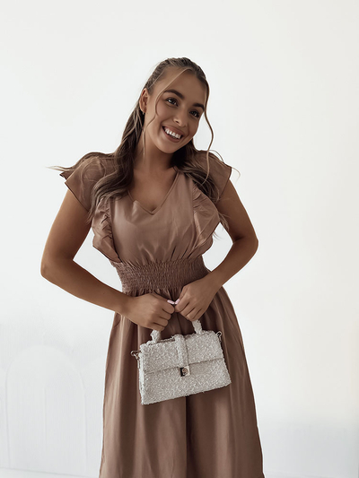 Royalfashion Дамска миди рокля