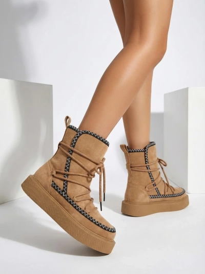 Royalfashion Женски терлици с връзки Siozi