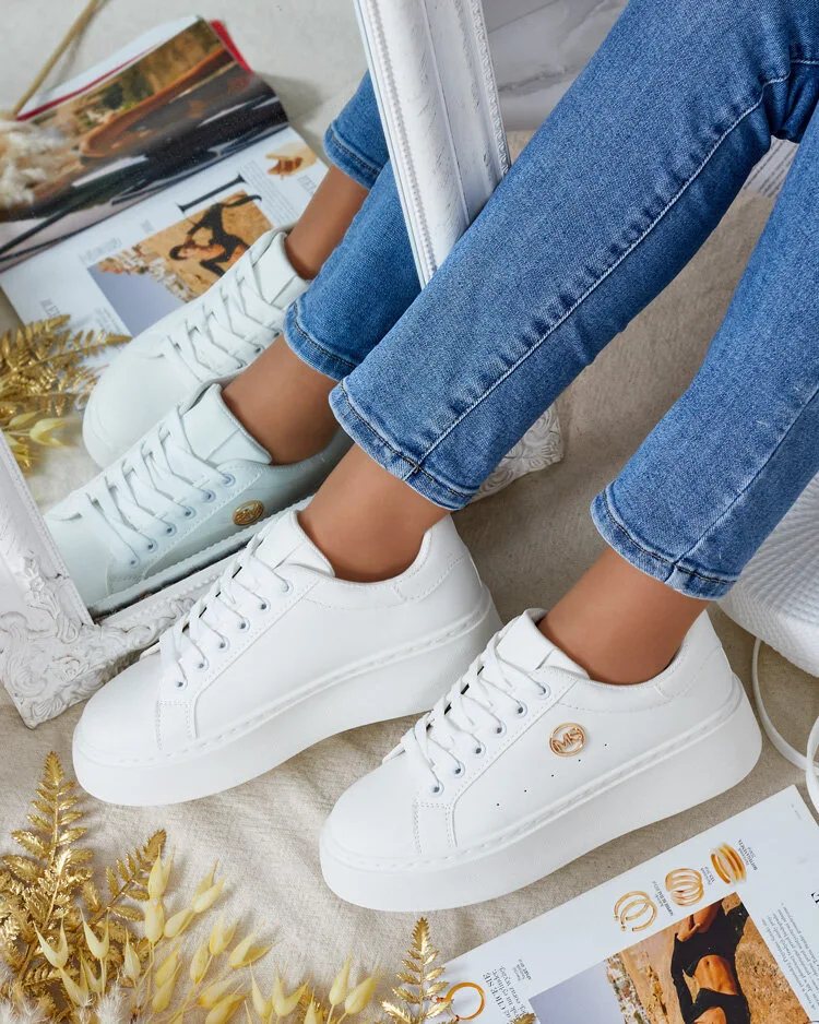 Royalfashion Дамски спортни маратонки на платформа Calomie