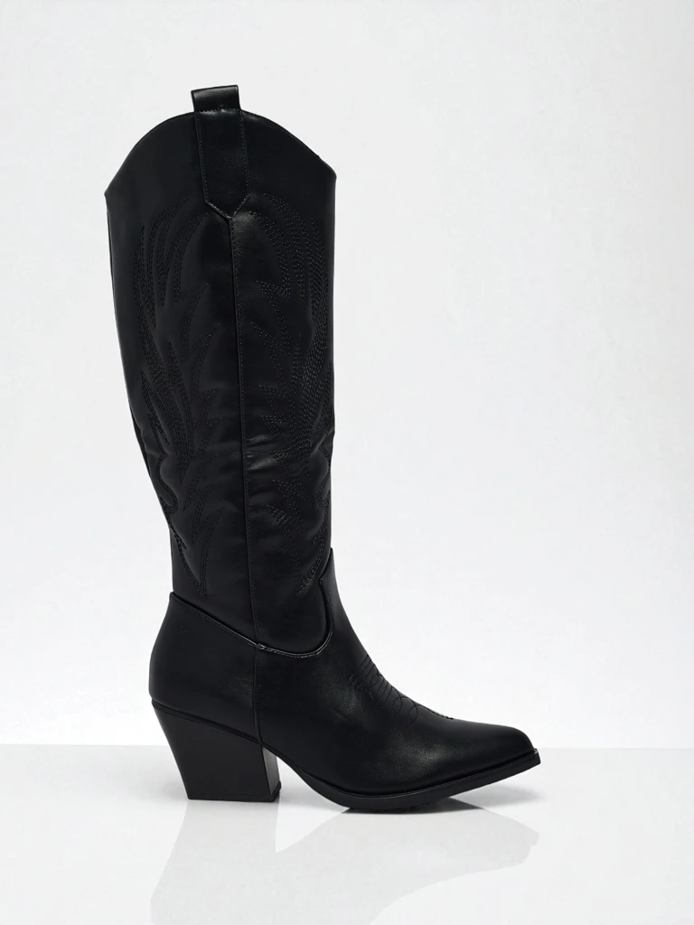 Дамски ботуши тип каубойки Marivelle