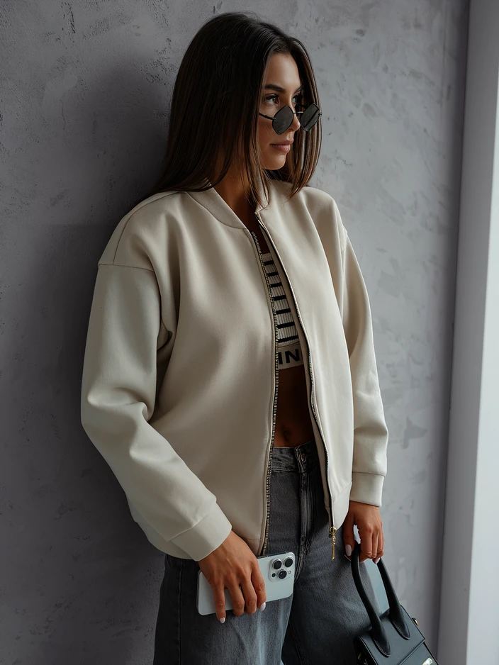 Royalfashion Непромокаемо бомбер яке с цип