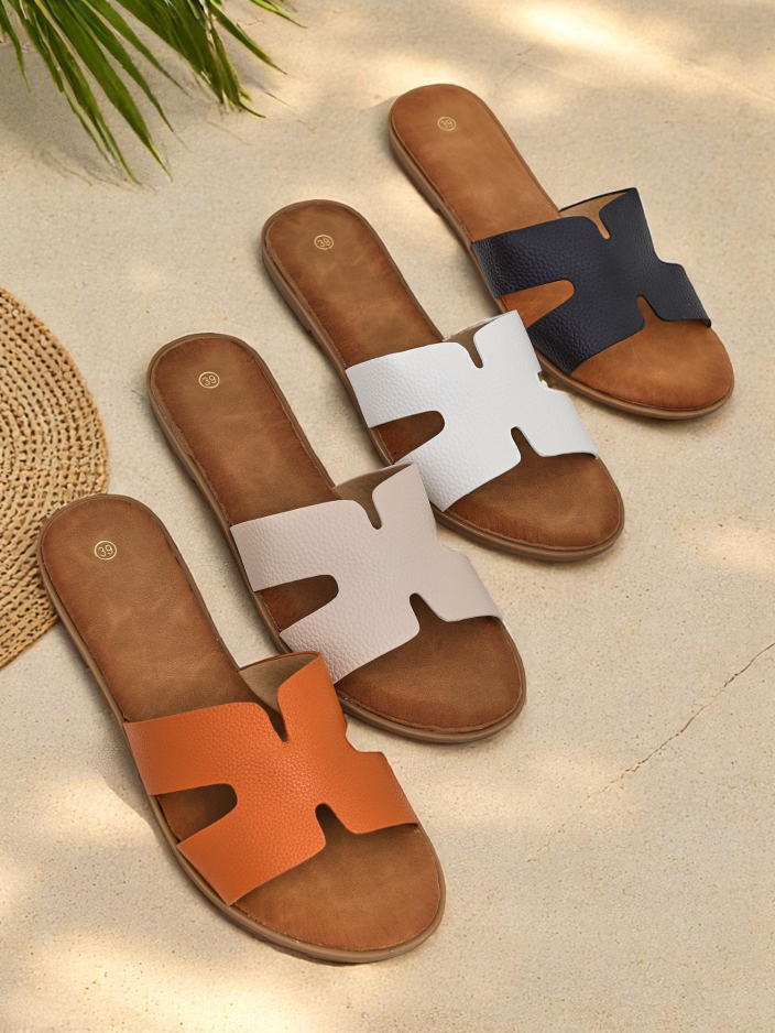 Royalfashion дамски чехли с равна подметка - Ежедневен стил