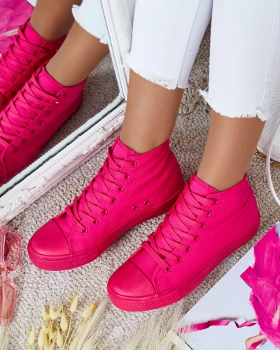 Royalfashion Women's Hollas High Sneakers