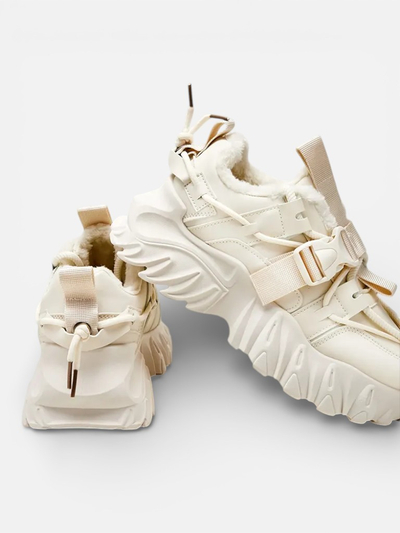 Royalfashion Women's Warmed Losgos Sneakers