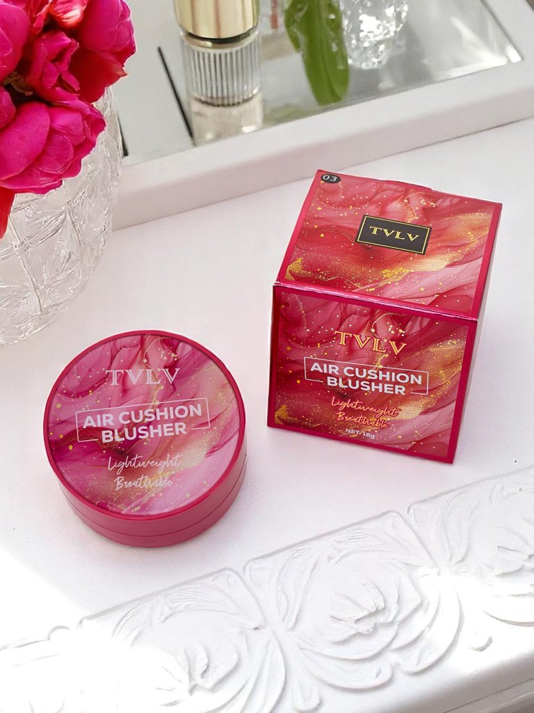 Руж със гъба, цвят Sunset