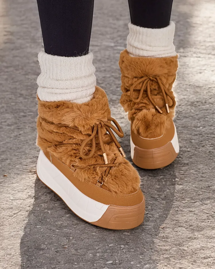 Дамски снежни ботуши Royalfashion Rozuri