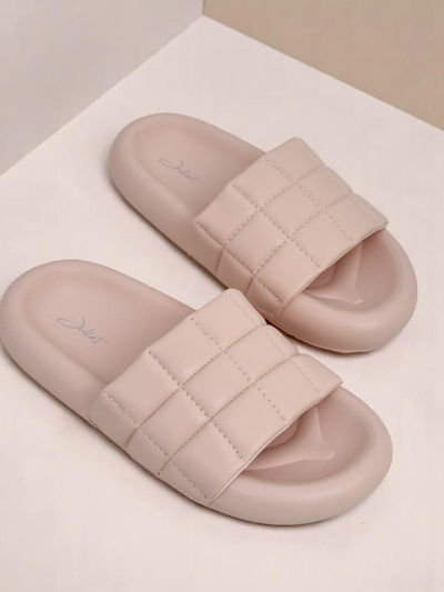 Royalfashion Дамски чехли на равна подметка Quilt Walk