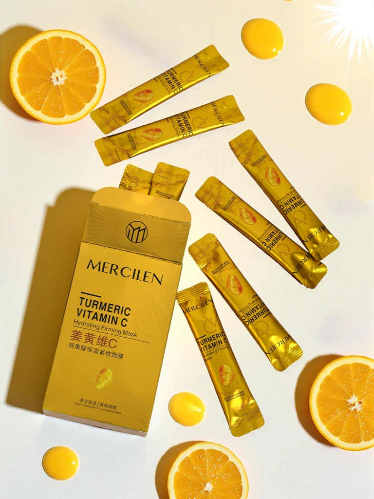 Aurelia Vita Хидратираща маска с куркума и витамин C Mercilen 25ml