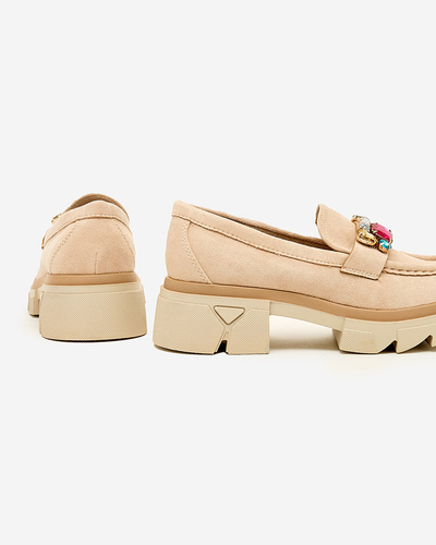 Royalfashion Мокасини с цветни камъни Sariner