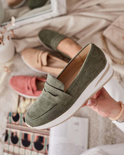 Royalfashion Дамски мокасини с нисък ток Sirn