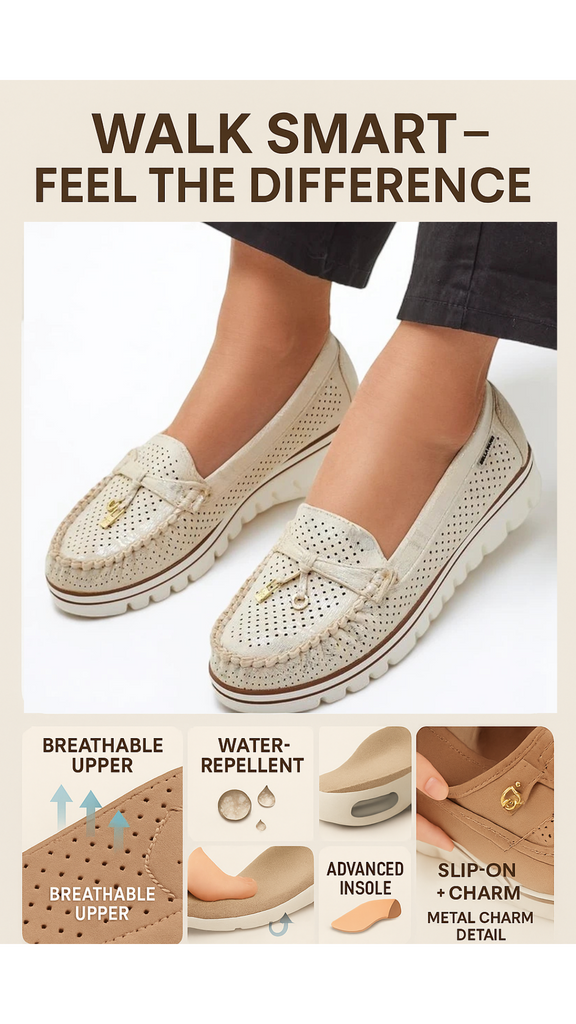 Royalfashion Женски перфорирани мокасини Elissas