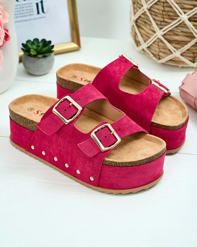 Royalfashion Дамски джапанки на платформа Sodass