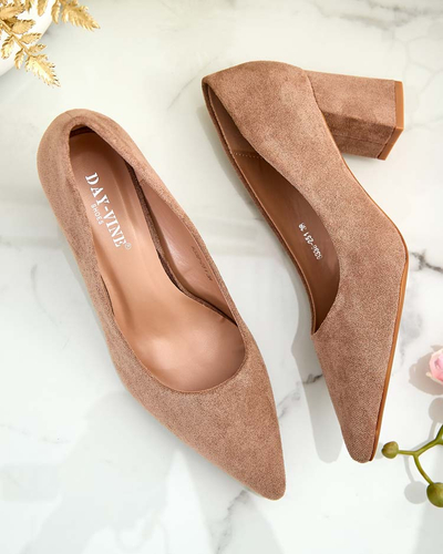 Royalfashion Дамски обувки с висок ток Zasosse