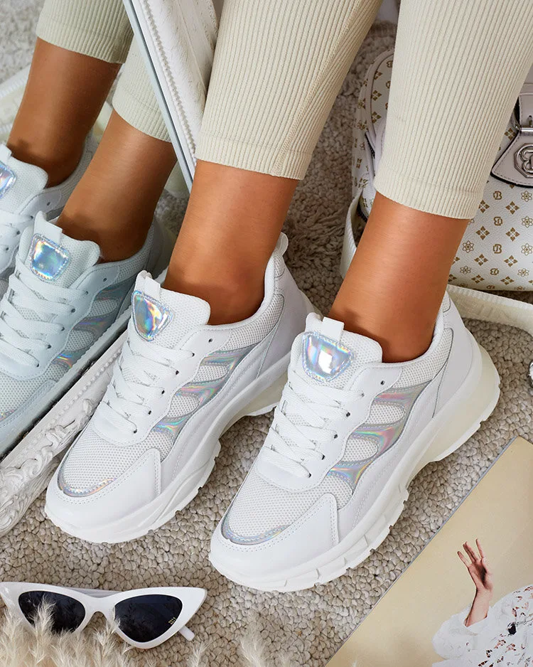 Royalfashion Дамски спортни кецове на платформа Amtres