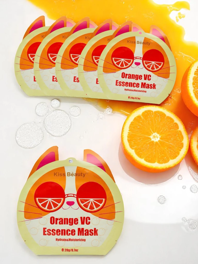 Sheet Face Mask Orange - Овлажняваща