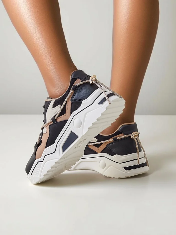 Royalfashion Дамски платформени спортни маратонки Viela