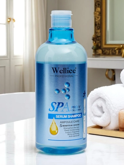 Професионален шампоан за коса с колаген – Интензивна хидратация и изглаждане на косата 5-в-1