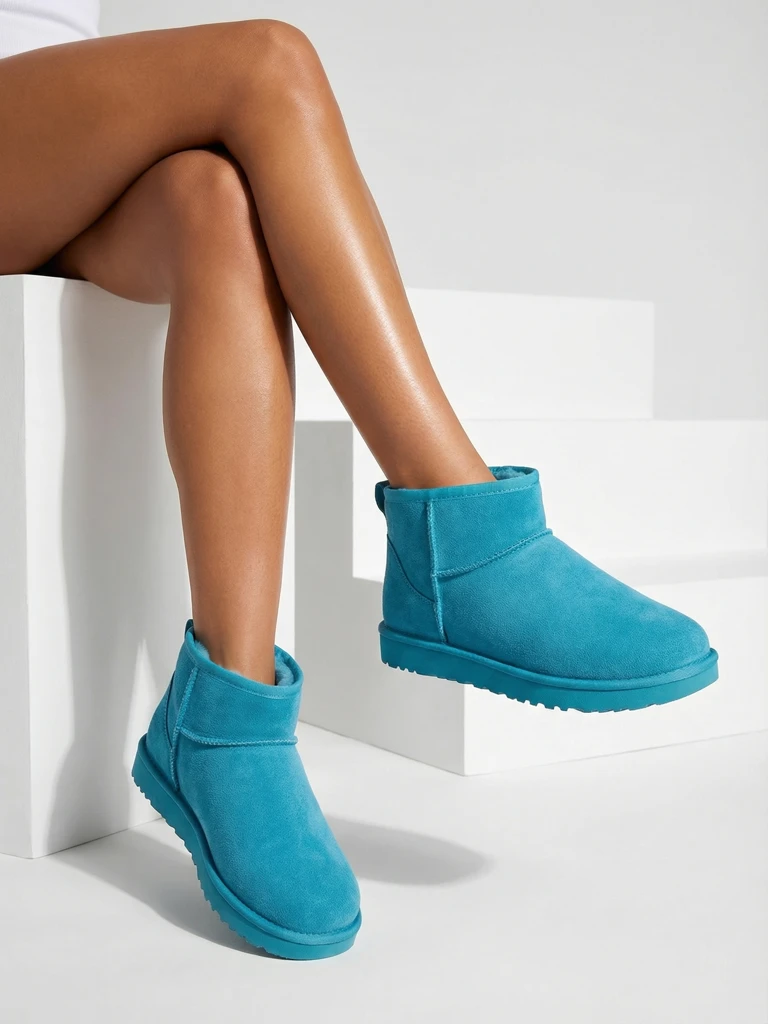 Ройълфешън Къси дамски снежни ботуши като Хозис