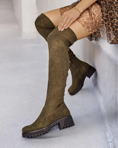 Royalfashion Дамски ботуши Risso до коляното