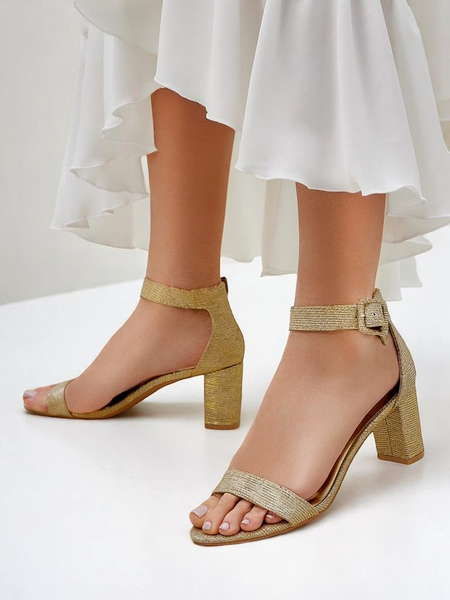 Royalfashion Бляскави дамски сандали Montrea