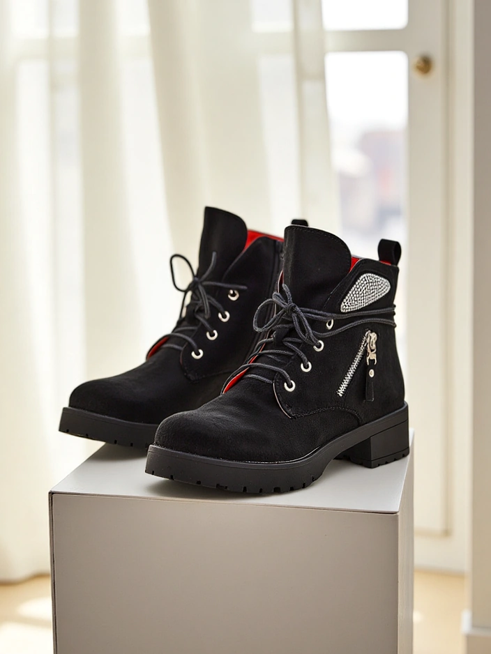 Royalfashion Жени обувки до глезена работнически Volio