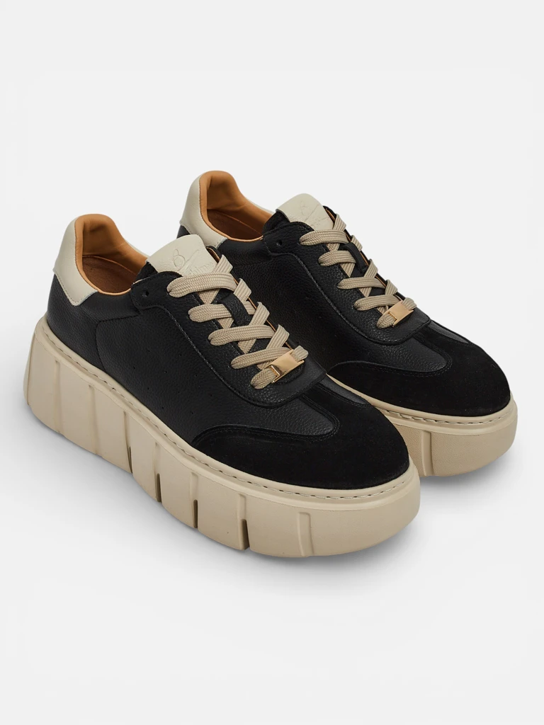 Спортни дамски маратонки от естествена кожа Taures