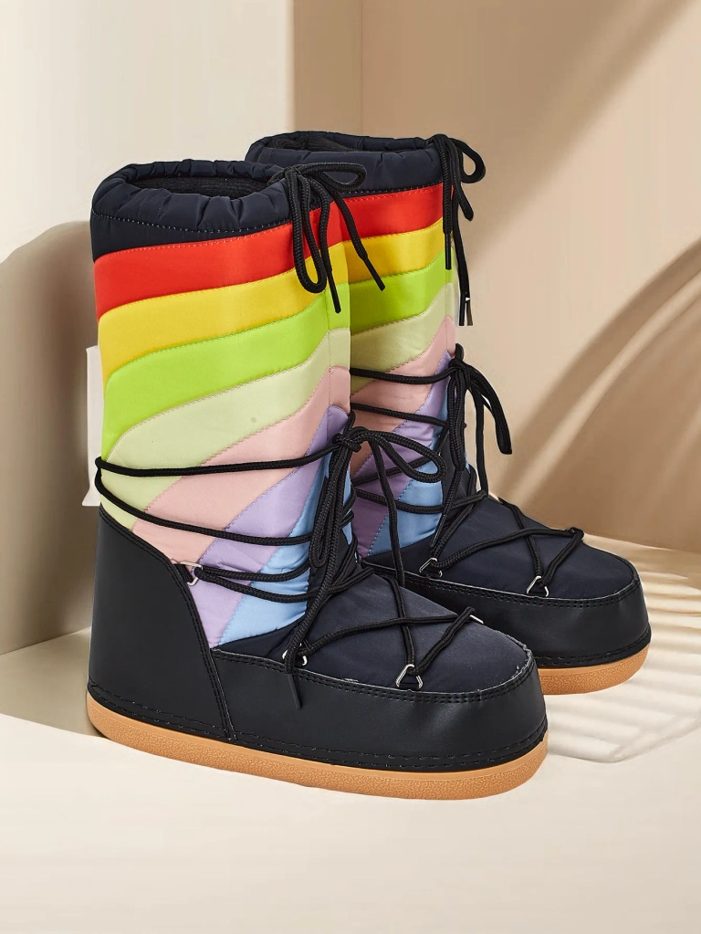 Дамски ботуши от типа на сноуборд Royalfashion Tencce