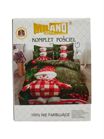 Комплект Спално Бельо Luna Празничен Сатен