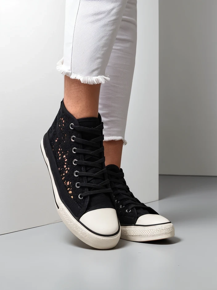 Royalfashion Женски перфориранки маратонки Limme