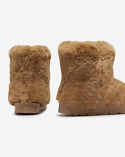 Дамски ботуши за сняг в цвят камила Ottola- Footwear