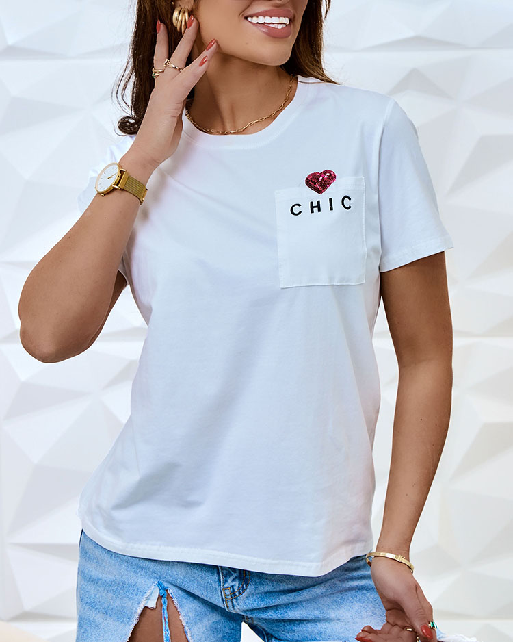 Royalfashion Дамска тениска с щампа