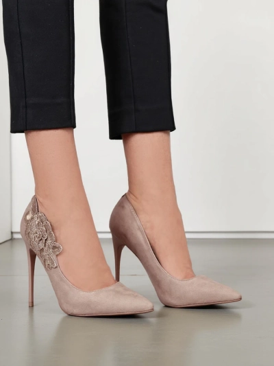 Royalfashion Женски токчета с цветя Sollabe