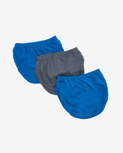 Royalfashion Цветни гащички за момчета 3/пак