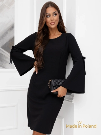 Дамска мини рокля с широки ръкави Anielle