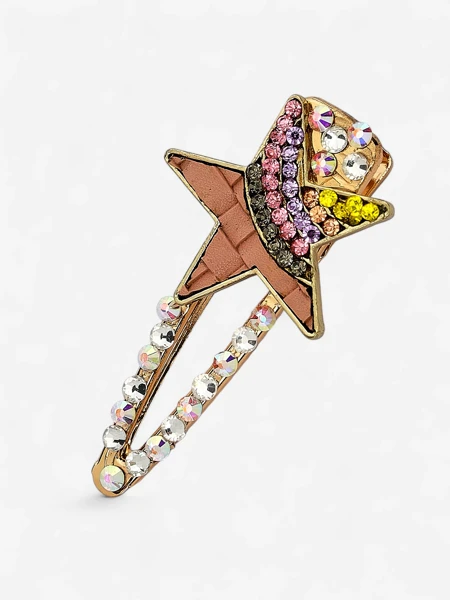 Royalfashion Щипка за коса със звезда
