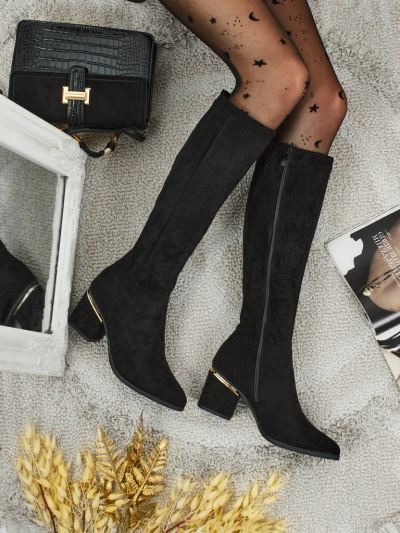 Дамски боти на ток Royalfashion Niefio