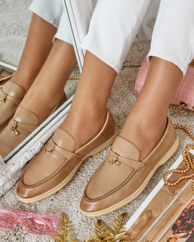 Royalfashion Елегантни дамски мокасини Leosi