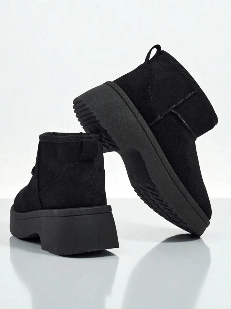 Къси дамски боти а ла сноубутс Liorah