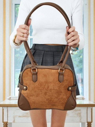 Дамска чанта тип shopper от еко кожа Erelle