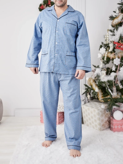 Royalfashion Мъжки пижами с принт