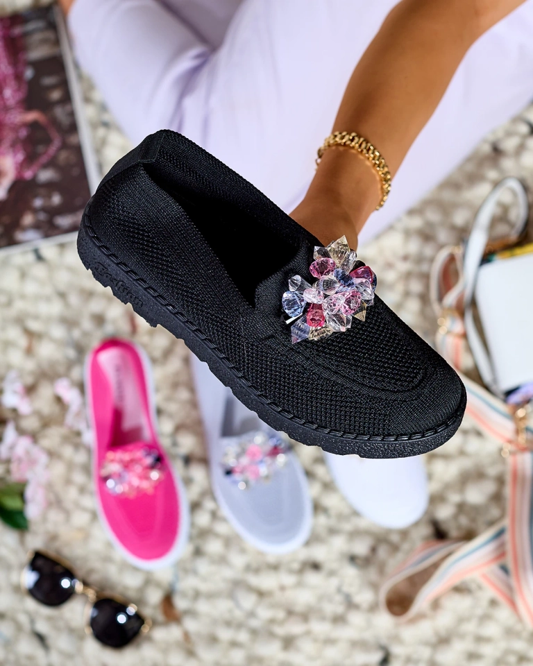 Royalfashion Черни дамски половинки Enweta